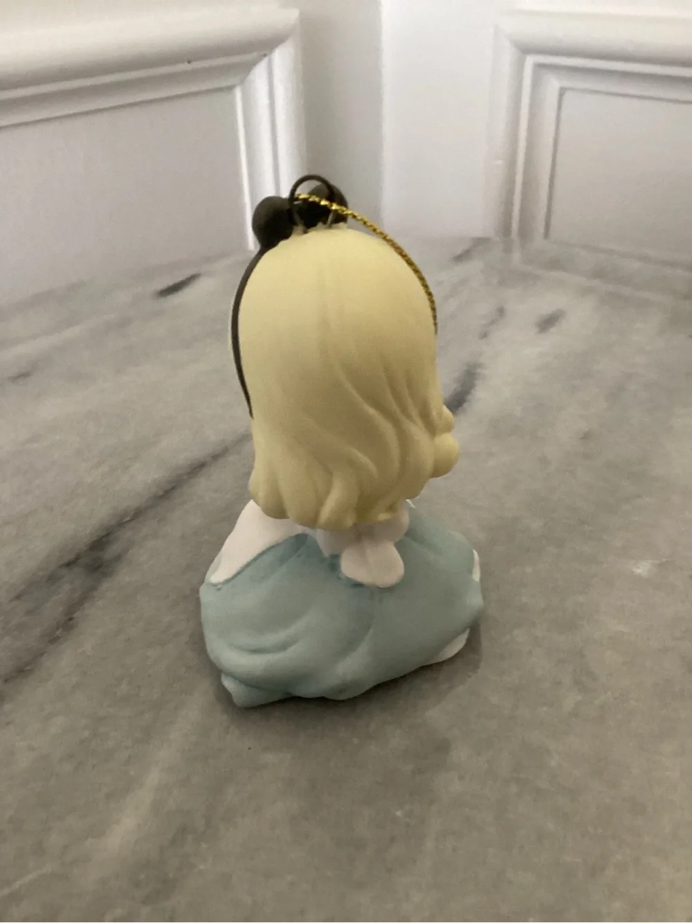 Hallmark Keepsake Disney Precious Moments Alice in Wonderland Holiday Ornament